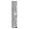 vidaXL Badezimmerschrank Betongrau 30 x 33 x 190 cm Holzwerkstoff