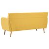vidaXL 3-Sitzer-Sofa Stoff 172x70x82 cm Gelb