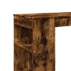 vidaXL Bartisch mit Regal Räuchereiche 102x50x103,5 cm Holzwerkstoff
