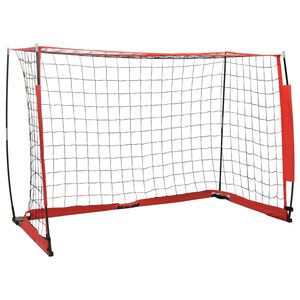vidaXL Fu&szlig;balltor 184x91x124,5 cm Stahl