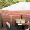 vidaXL Ersatzbezug f&uuml;r Pavillon Transparent 400 x 300 x 32 cm PVC