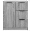 vidaXL Sideboards 2 Stk. Grau Sonoma 60x30x70 cm Holzwerkstoff
