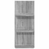 vidaXL Magazinregal Graues Sonoma 43 x 11 x 102 cm Holzwerkstoff