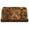 vidaXL Magazinregal Ger&auml;ucherte Eiche 65 x 53 x 28,5 cm Holzwerkstoff