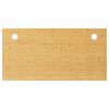 vidaXL Schreibtischplatte 80x40x1,5 cm Bambus