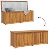 vidaXL Gartenbox 150x50x55 cm Massivholz Teak