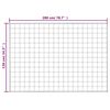 vidaXL Gewichtsdecke Blau 138x200 cm 6 kg Stoff