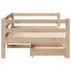 vidaXL Tagesbett mit Schubladen 90x200 cm Massivholz Kiefer