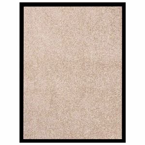 vidaXL Fu&szlig;matte Beige 40x60 cm