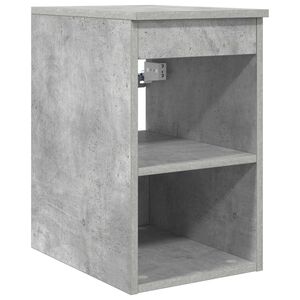 vidaXL Badezimmerschrank Inzwischen Betongrau 30 x 35 x 50 cm