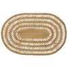 vidaXL Teppich Braun 122 x 183 cm Jute