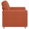 vidaXL Sessel Rot Orange 60 cm Cordstoff