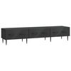vidaXL TV-Schr&auml;nk Schwarz 147 x 34,5 x 30 cm Holzwerkstoff
