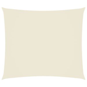 vidaXL Sonnensegel Oxford-Gewebe Rechteckig 2x2,5 m Creme