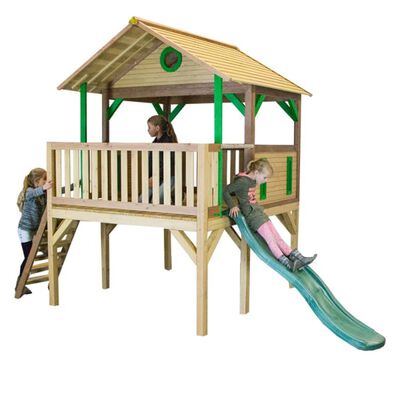 AXI Spielhaus mit Leiter und Rutsche Baloo Holz A030.218.00