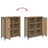 vidaXL Sideboard Artisan-Eiche 70 x 30 x 80 cm Holzwerkstoff