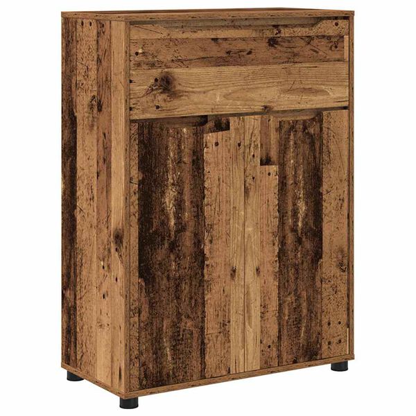 vidaXL Badezimmerschrank Altholz 72,5 x 36,5 x 100 cm Holzwerkstoff