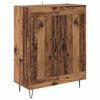 vidaXL Highboard Altholz 69,5 x 34 x 180 cm Holzwerkstoff