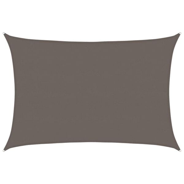 vidaXL Sonnensegel 160 g/m&sup2; Anthrazit 5x7 m HDPE