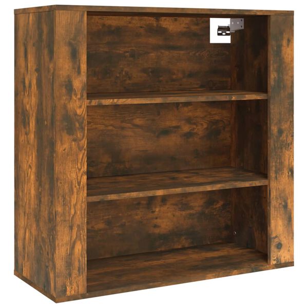 vidaXL Wandschrank R&auml;uchereiche 80x33x80 cm Holzwerkstoff
