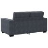vidaXL 2-Sitzer-Sofa Dunkelgrau 120 cm Samt