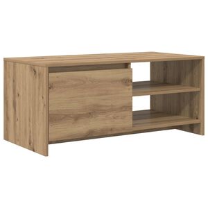 vidaXL Couchtisch Artisan-Eiche 102 x 50 x 45 cm Holzwerkstoff