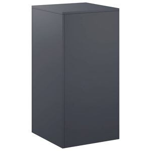 vidaXL Pflanzenst&auml;nder Anthrazit 40 x 40 x 80 cm Edelstahl