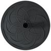vidaXL Sonnenschirmst&auml;nder Schwarz &Oslash;38-48 mm PE und Beton und Eisen