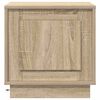vidaXL Nachttisch Sonoma-Eiche 44 x 34,5 x 45 cm Holzwerkstoff