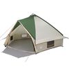 vidaXL Teepee Zelt f&uuml;r 10 Personen 10 Personen Gr&uuml;n und Wei&szlig;