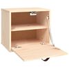 vidaXL Wandschrank 40x30x35 cm Massivholz Kiefer