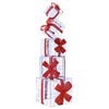 vidaXL Geschenkbox Weihnachtsdekoration 5 stk. 125 LEDs Kaltwei&szlig;