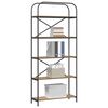 vidaXL B&uuml;cherregal Artisan-Eiche 80 x 30 x 183 cm Holzwerkstoff