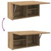 vidaXL Bad-Wandschrank Artisan-Eiche 60x25x30 cm Holzwerkstoff