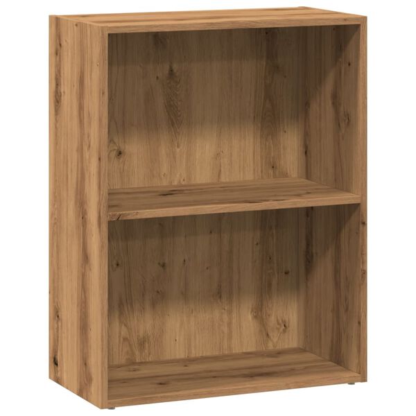 vidaXL B&uuml;cherregal Artisan-Eiche 60x30x77 cm Holzwerkstoff