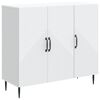 vidaXL Sideboard Wei&szlig; 89 x 34,5 x 80 cm Holzwerkstoff