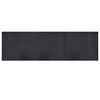 vidaXL Teppich Rechteckig Grau 60x200 cm Bambus