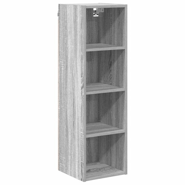 vidaXL H&auml;ngeschrank Graues Sonoma 30 x 29,5 x 100 cm Holzwerkstoff