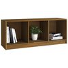 vidaXL TV-Schrank Honigbraun 104x33x41 cm Massivholz Kiefer