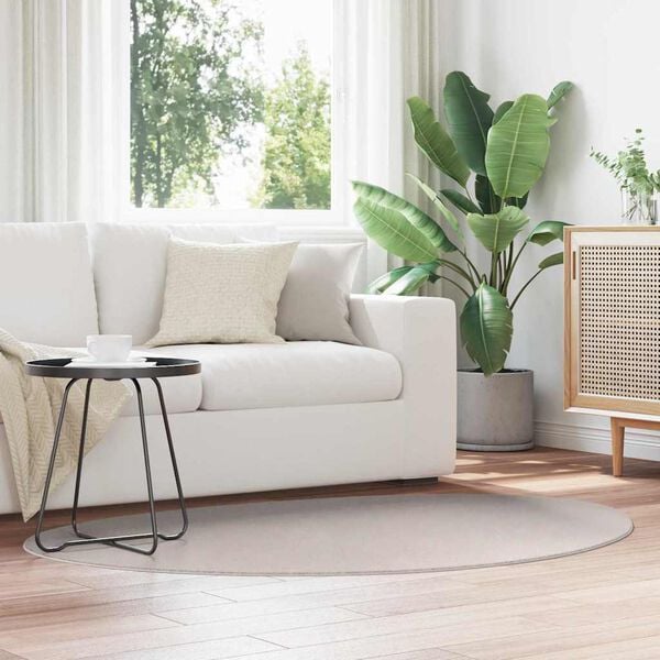 vidaXL Bereichsteppiche HUARTE Sand 120 x 170 cm Polyester