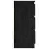 vidaXL Nachtschränke 2 Stk. Schwarz 40x29,5x64 cm Massivholz Kiefer