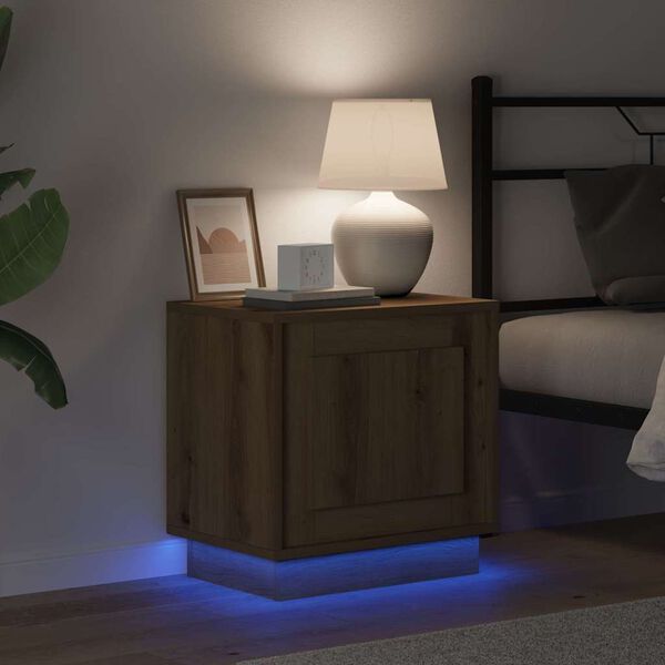 vidaXL Nachttisch Artisan-Eiche 44 x 34,5 x 45 cm Holzwerkstoff