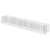 vidaXL Gabionen-Hochbeet Verzinkter Stahl 360&times;50&times;50 cm