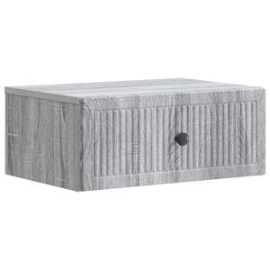 vidaXL Nachttisch Sonoma-Grau 49 x 34,5 x 20 cm Holzwerkstoff