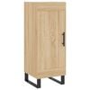 vidaXL Highboard Sonoma-Eiche 34,5x34x180 cm Holzwerkstoff