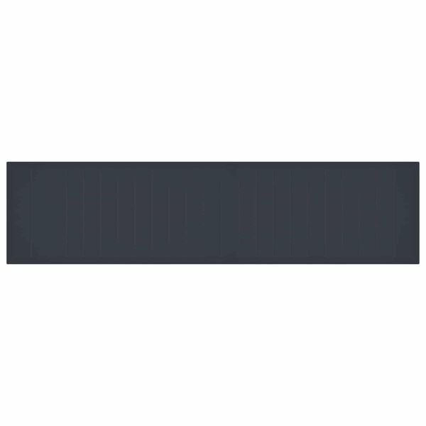 vidaXL Garten-Esszimmergarnitur mit Kissen 15 pcs Anthrazit PP