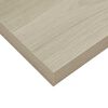 vidaXL Schwebende Wandregale 2 Stk. Eichefarben 60x23,5x3,8cm MDF