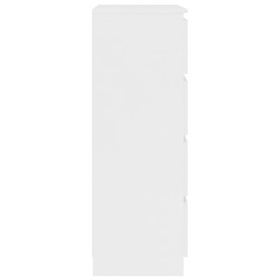 vidaXL Sideboard Weiß 60x35x98,5 cm Holzwerkstoff