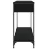 vidaXL Konsolentisch Schwarz 100x34,5x75 cm Holzwerkstoff