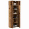 vidaXL Badschrank Altholz 70 x 42,5 x 225 cm Holzwerkstoff